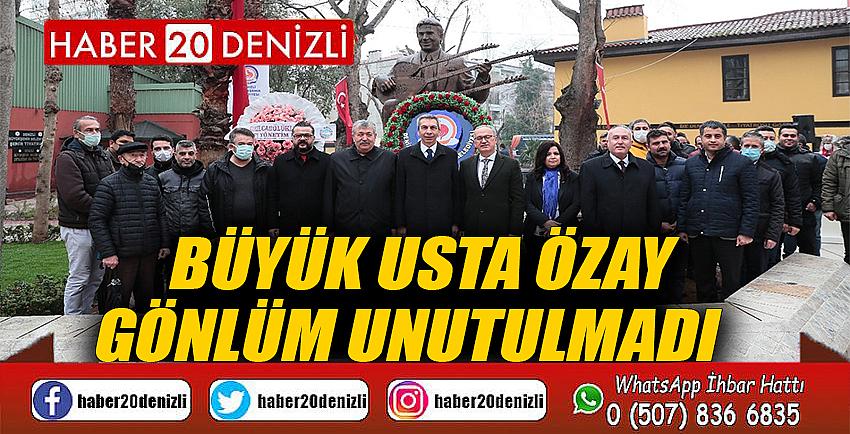 Büyük usta Özay Gönlüm unutulmadı