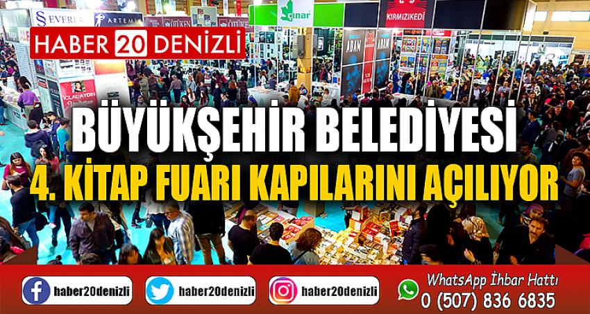 Büyükşehir Belediyesi 4. Kitap Fuarı kapılarını açılıyor