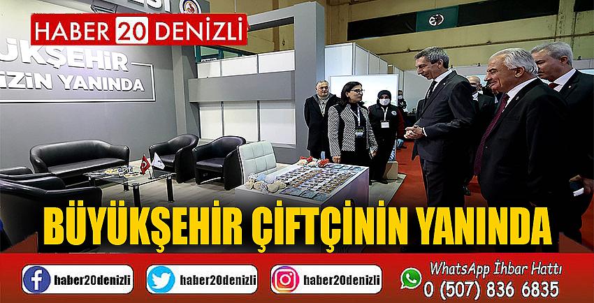 Büyükşehir çiftçinin yanında