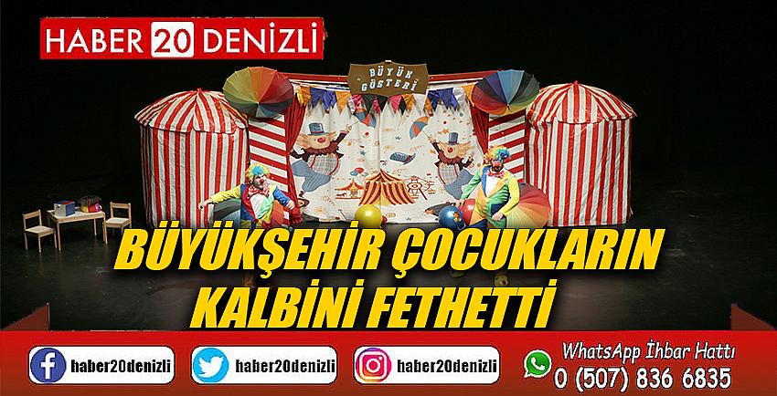 Büyükşehir çocukların kalbini fethetti