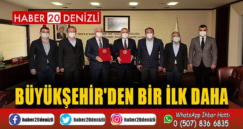 Büyükşehir'den bir ilk daha