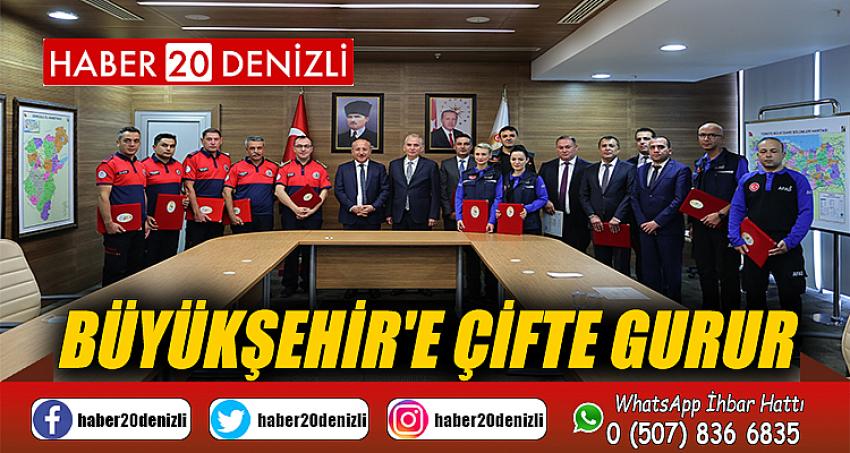 Büyükşehir'e çifte gurur