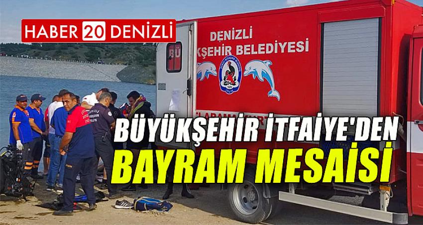 Büyükşehir İtfaiye'den Bayram Mesaisi