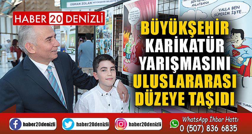 Büyükşehir karikatür yarışmasını uluslararası düzeye taşıdı