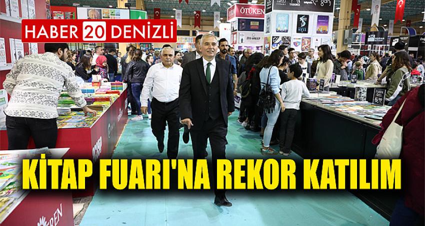 KİTAP FUARI'NA REKOR KATILIM