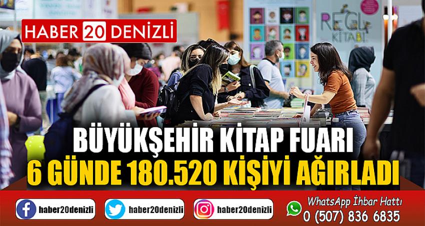 Büyükşehir Kitap Fuarı 6 günde 180.520 kişiyi ağırladı