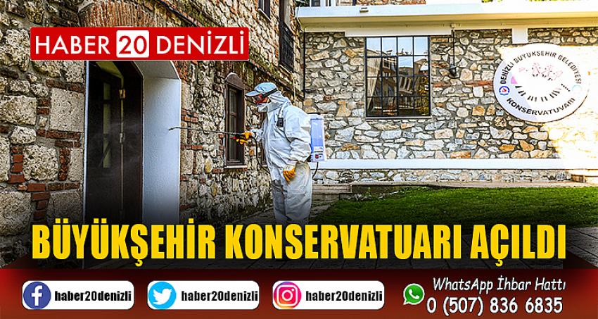 Büyükşehir Konservatuarı açıldı