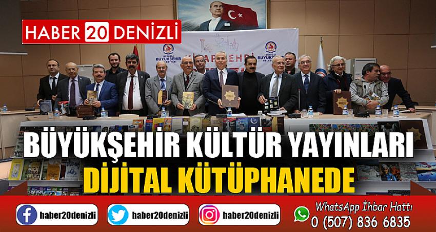 Büyükşehir kültür yayınları dijital kütüphanede