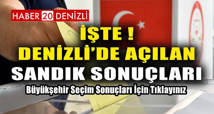 BÜYÜKŞEHİR SEÇİM SONUÇLARI