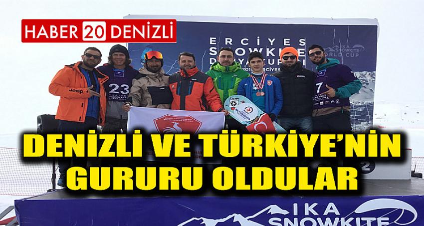 Denizli ve Türkiye’nin gururu oldular