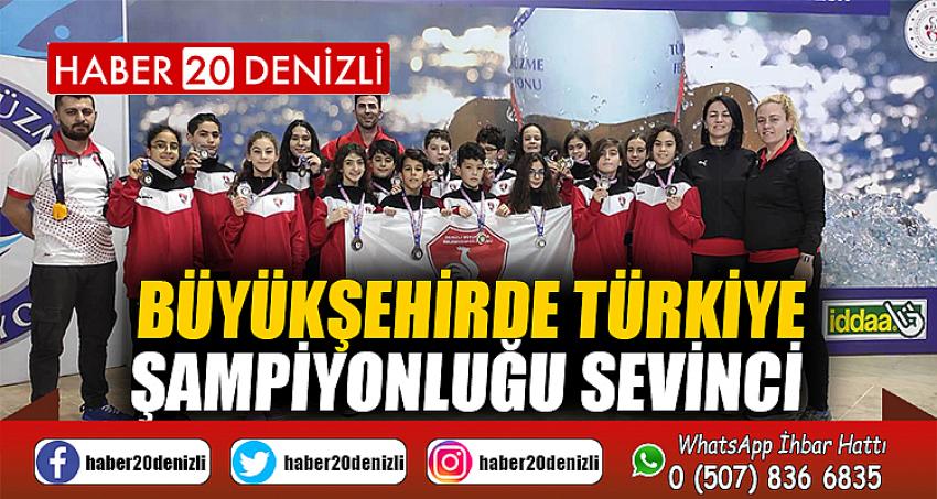 Büyükşehirde Türkiye Şampiyonluğu sevinci