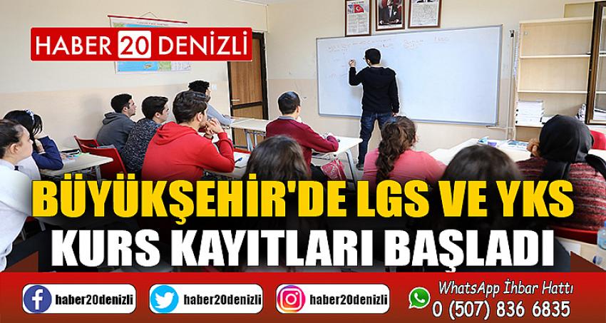 Büyükşehir'de LGS ve YKS kurs kayıtları başladı