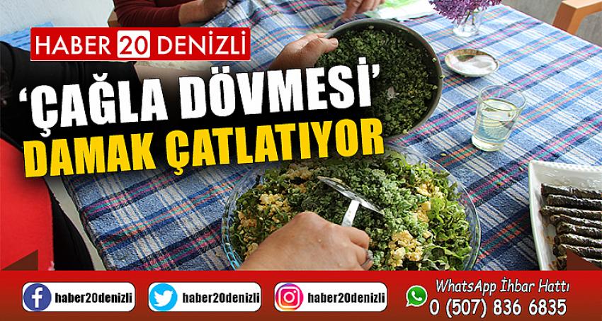 Asırlık lezzet ‘Çağla dövmesi’ damak çatlatıyor