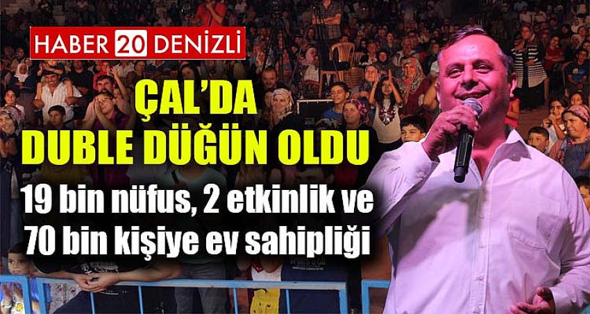 19 bin nüfus, 2 etkinlik ve 70 bin kişiye ev sahipliği