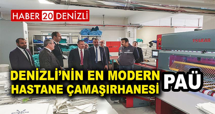 Denizli’nin En Modern Hastane Çamaşırhanesi PAÜ’de