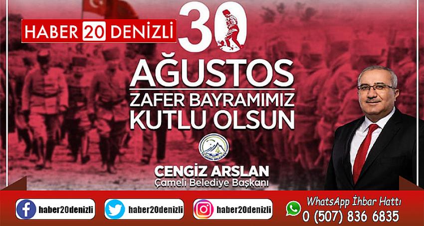 BAŞKAN ARSLAN’IN 30 AĞUSTOS ZAFER BAYRAMI MESAJI