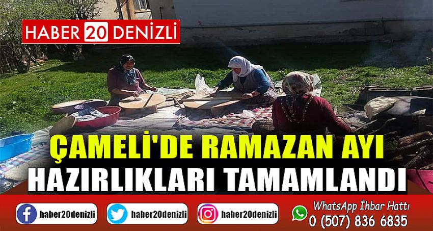 Çameli'de Ramazan Ayı Hazırlıkları Tamamlandı