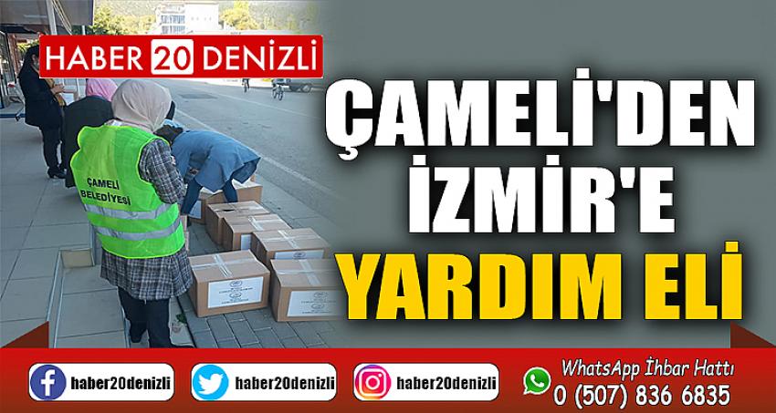 Çameli'den İzmir'e Yardım Eli