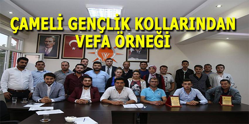 ÇAMELİ GENÇLİK KOLLARINDAN VEFA ÖRNEĞİ