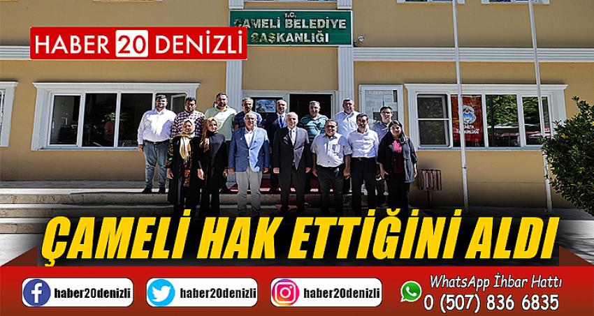 Başkan Osman Zolan Çameli’de hemşehrileriyle buluştu