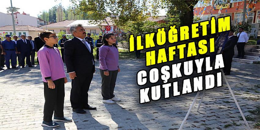 İLKÖĞRETİM HAFTASI COŞKUYLA KUTLANDI