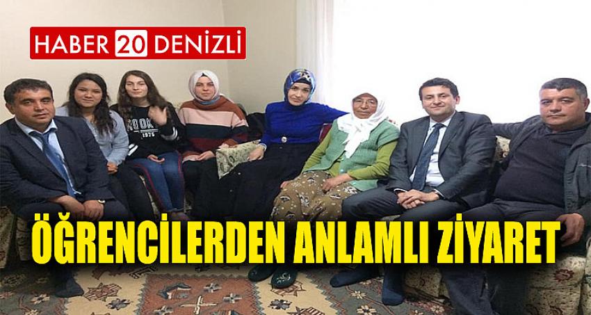 ÖĞRENCİLERDEN ANLAMLI ZİYARET