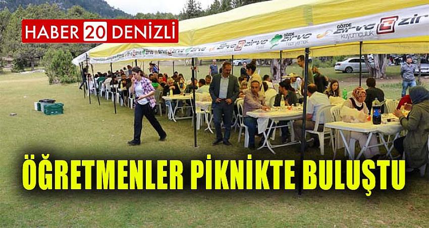 ÖĞRETMENLER PİKNİKTE BULUŞTU