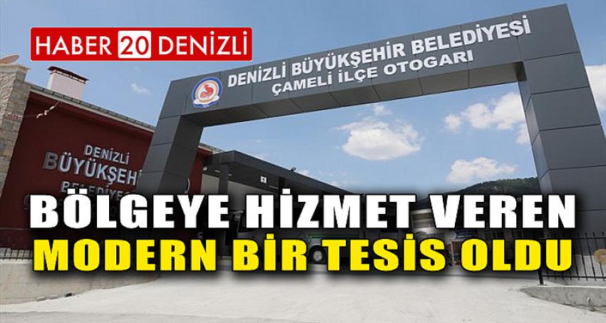 Bölgeye Hizmet Veren Modern Bir Tesis Oldu