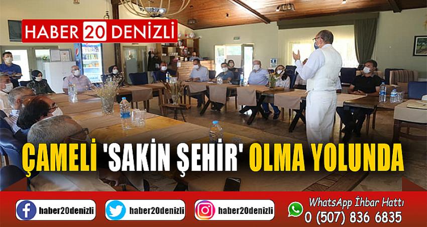 ÇAMELİ 'SAKİN ŞEHİR' OLMA YOLUNDA