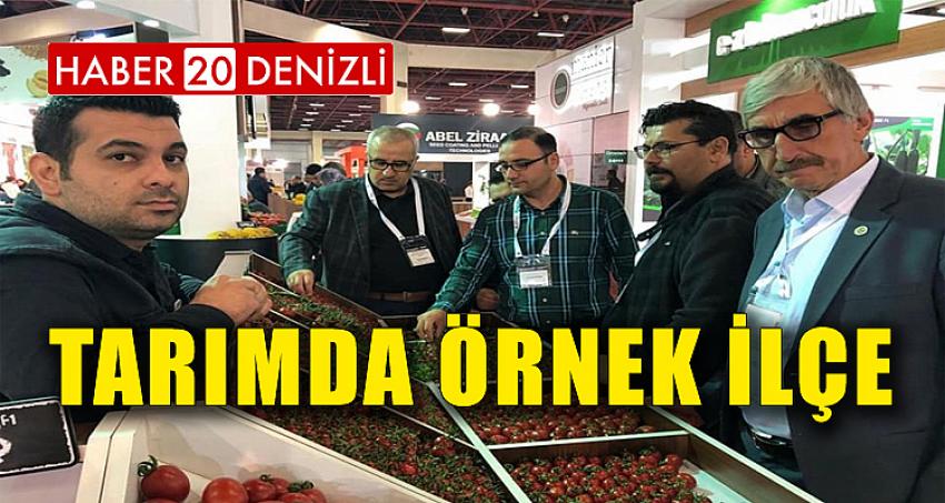 TARIMDA ÖRNEK İLÇE