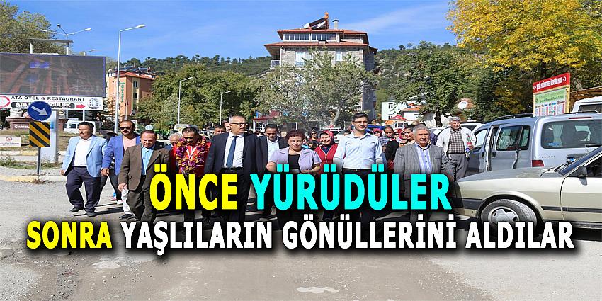 ÇAMELİ'DE FARKINDALIK İÇİN YÜRÜDÜLER