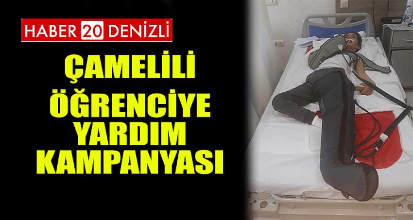 ÇAMELİLİ ÖĞRENCİYE YARDIM KAMPANYASI