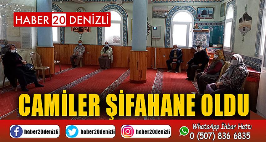 Camiler şifahane oldu