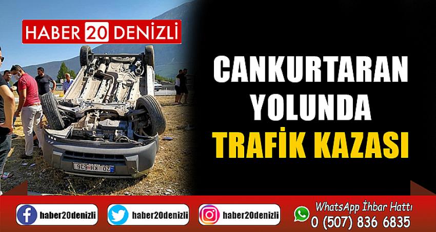 Cankurtaran yolunda trafik kazası