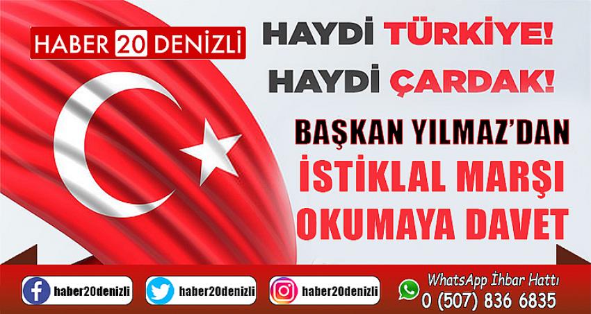 HAYDİ TÜRKİYE HAYDİ ÇARDAK!