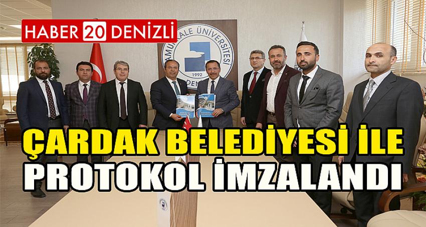 Çardak Belediyesi ile Protokol İmzalandı