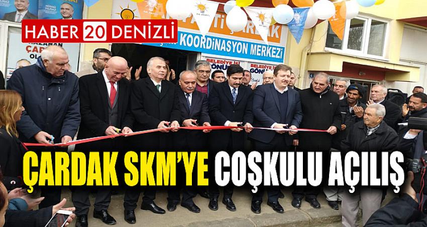 ÇARDAK SKM'YE COŞKULU AÇILIŞ