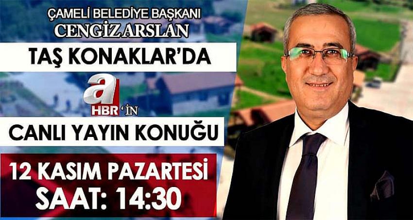 BAŞKAN CANLI YAYIN KONUĞU OLACAK 