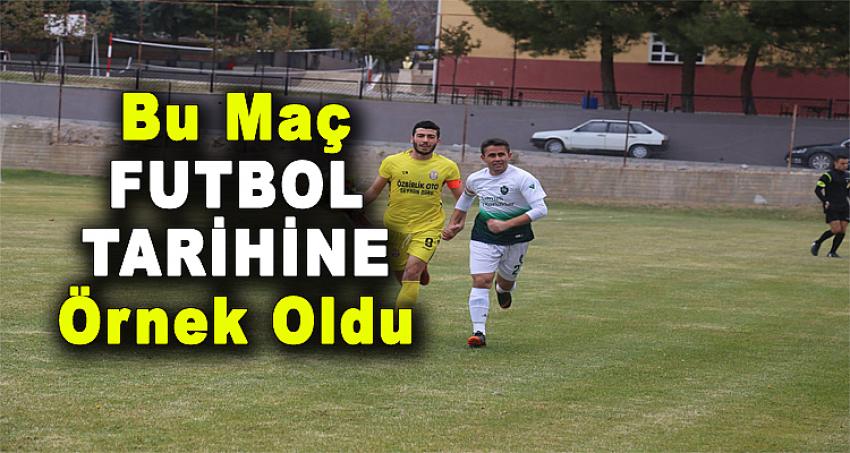 BU MAÇ FUTBOL TARİHİNE ÖRNEK OLDU