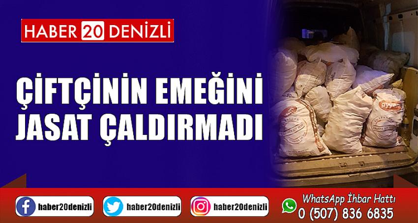 Çiftçinin emeğini JASAT çaldırmadı