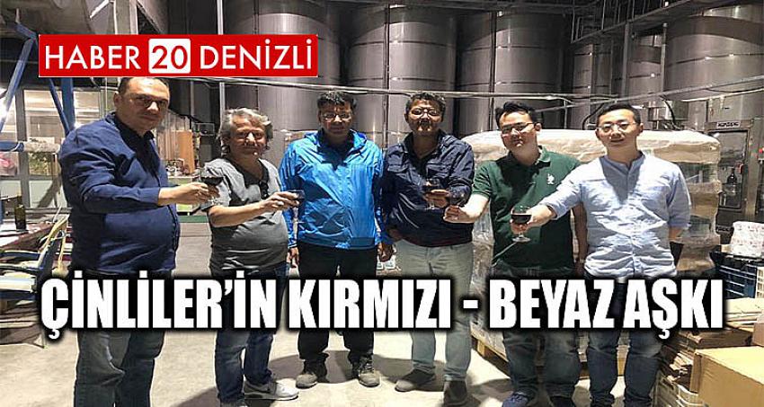 ÇİNLİLER’İN KIRMIZI - BEYAZ AŞKI