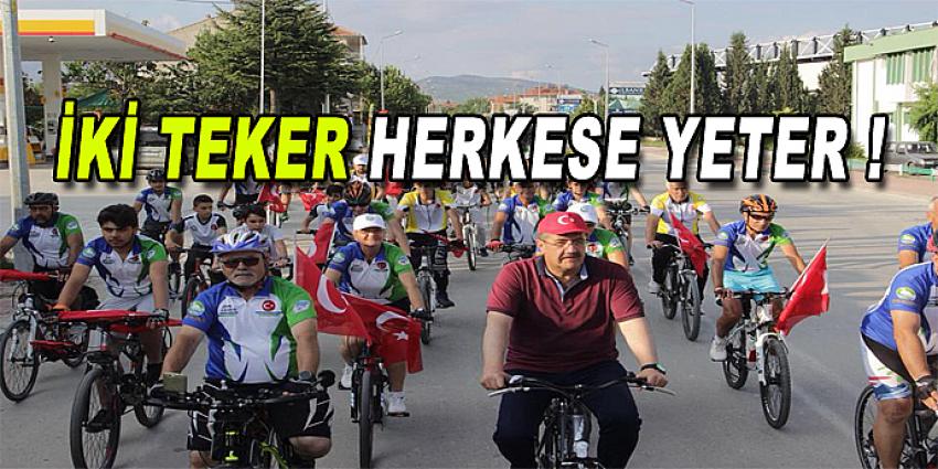 İKİ TEKER HERKESE YETER