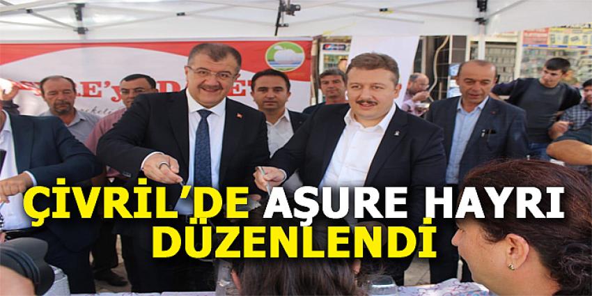 ÇİVRİL'DE AŞURE HAYRI DÜZENLENDİ