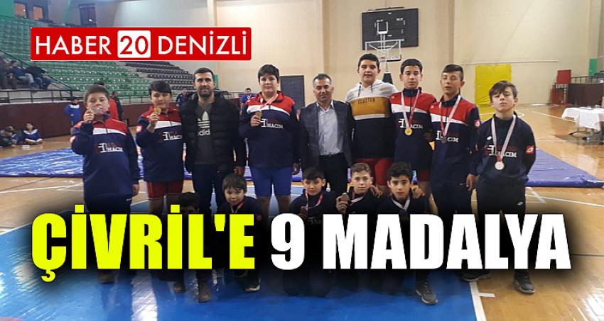 ÇİVRİL'E 9 MADALYA