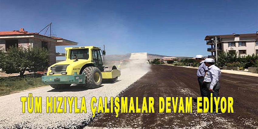 TÜM HIZIYLA ÇALIŞMALAR DEVAM EDİYOR