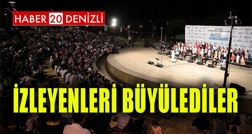 Yılsonu konserlerinde Büyükşehir Çocuk Korosu coşkusu