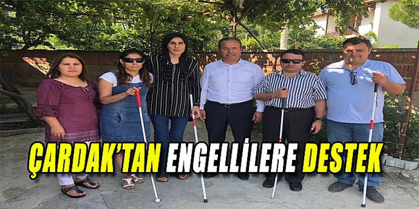 ÇARDAK'TAN ENGELLİLERE DESTEK