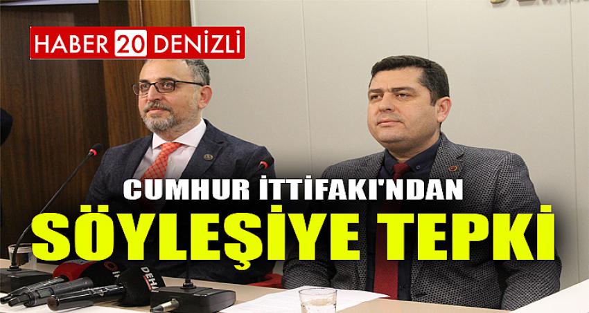 Cumhur İttifakı'ndan Söyleşiye Tepki