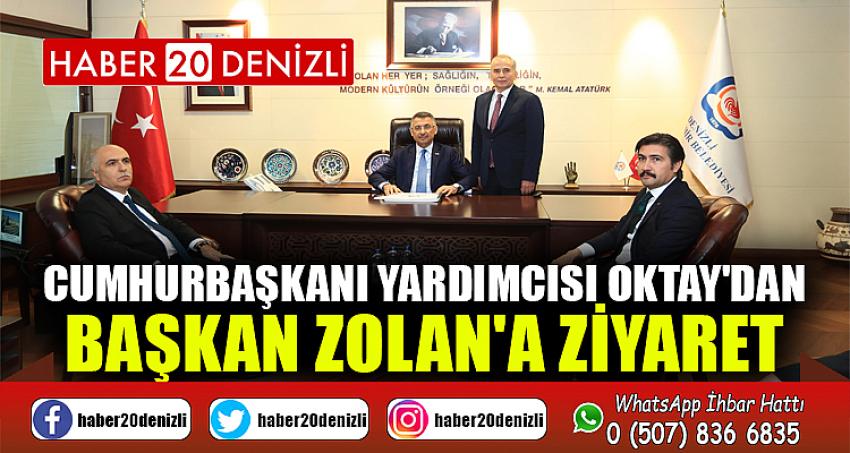 Cumhurbaşkanı Yardımcısı Oktay'dan Başkan Zolan'a ziyaret