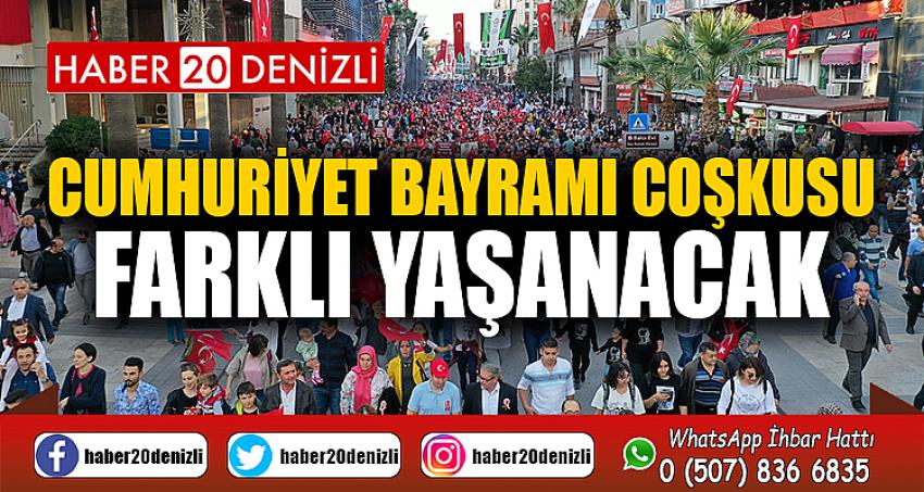 Cumhuriyet Bayramı coşkusu farklı yaşanacak